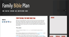 Desktop Screenshot of familybibleplan.com