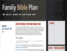 Tablet Screenshot of familybibleplan.com